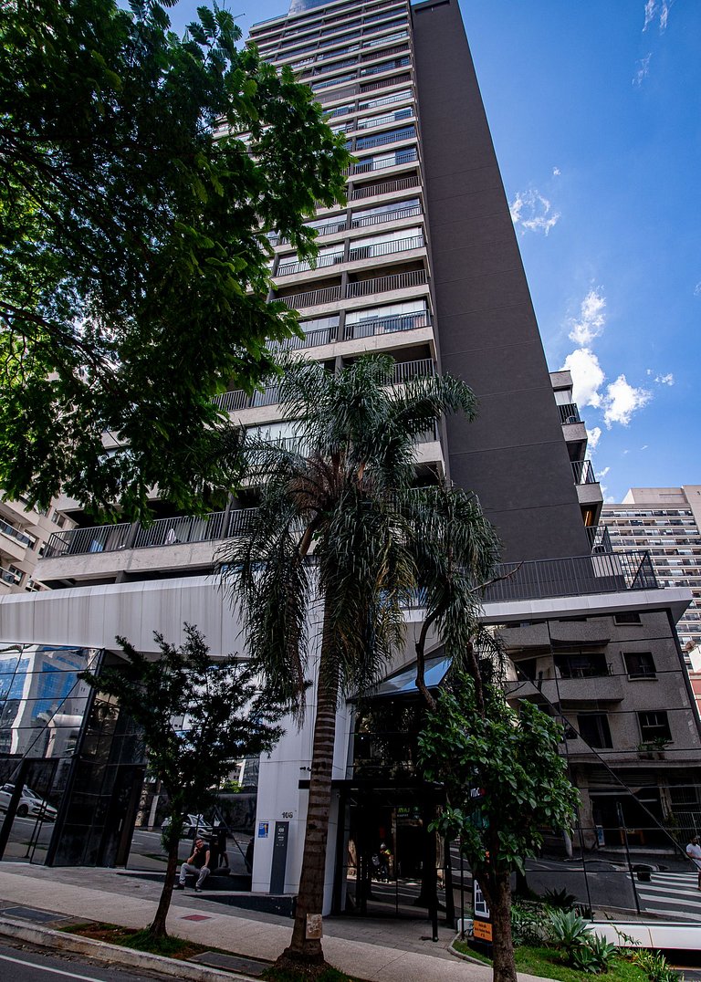 Moderno Studio na Bela Vista Próx à Av. Paulista